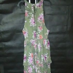 Chiffon Mini Dress